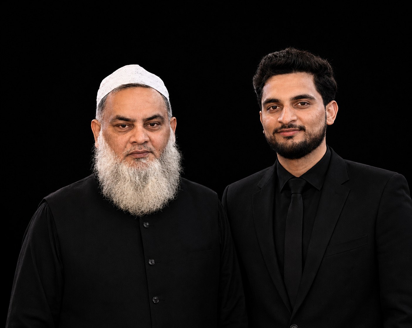 Late Mr. Muhammad Ijaz, Founder of Mehtab Electronics, with Mudassar Sherazi Adv., CEO